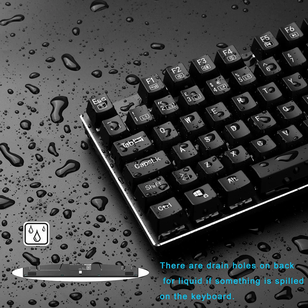 Механическая игровая клавиатура с RGB подсветкой 105 клавиш|Клавиатуры| |