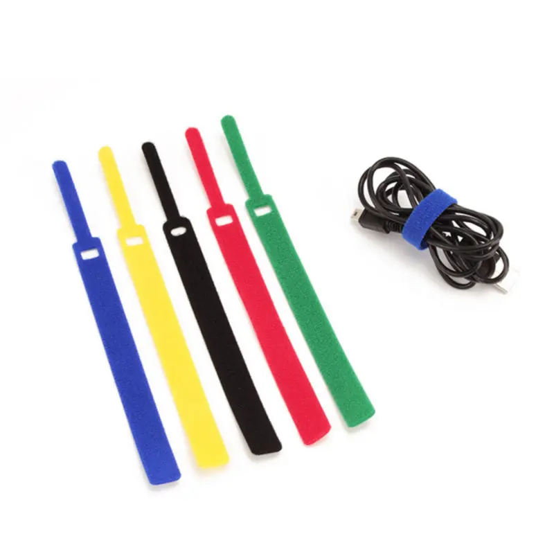 

Cable Organizer 20pcs Fastening Reusable Wire Winder Earphone Holder Mouse Cord Protector HDMI Cable Management For iPhone