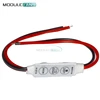 Mini contrôleur de variateur à 3 touches 12V, pour une seule couleur 5050 3528 lumière LED bande KIT de bricolage ► Photo 1/5