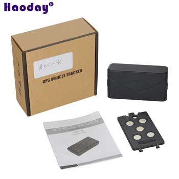 

LBS+GPS GPS Vehicle Tracker A5C-8 Car Locator with External Powerful Magnet Battery Long Standby Time Tracker Locator