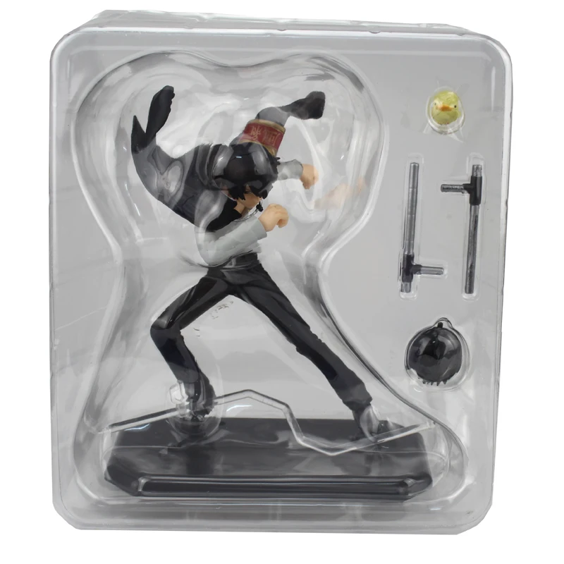 Бесплатная доставка крутая 6 &quotHitman Reborn Аниме Kyoya Hibari в коробке 15 см ПВХ фигурка