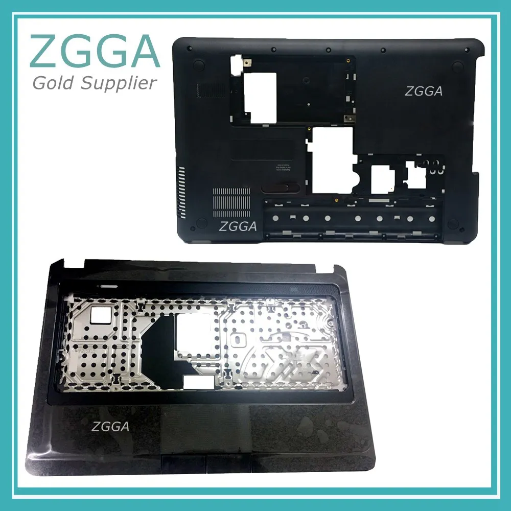 

Genuine Palmrest with Touchpad&Bottom Cover For HP CQ43 430 431 CQ435 CQ436 Original Laptop Case Lower Base Black 645961-001