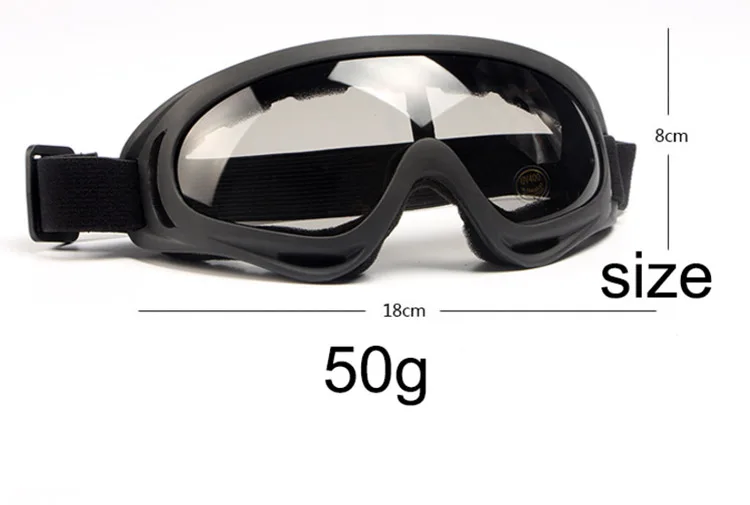 FreeBee Safety Goggles Windproof Tactical Glasses Outdoor Ski Riding Sandproof Goggles Sporty Anti-UV Protective Glasses (1)