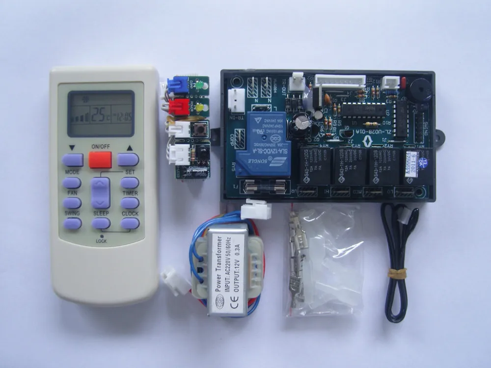 Remote Controller for Split ac, U02B Wall mounted air conditioning repair computer boardsin Air