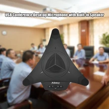 Aibecy MST-X1S usb-микрофоны Microfono видео микрофон конференц-связи Громкая связь 6 м аудио звукосниматель для компьютера мобильного телефона