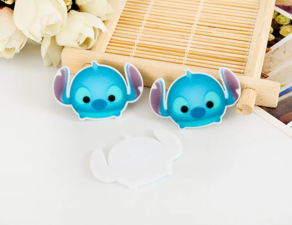 Kawaii Lilo Stitch Cartoon Figurine Home Garden Decoration