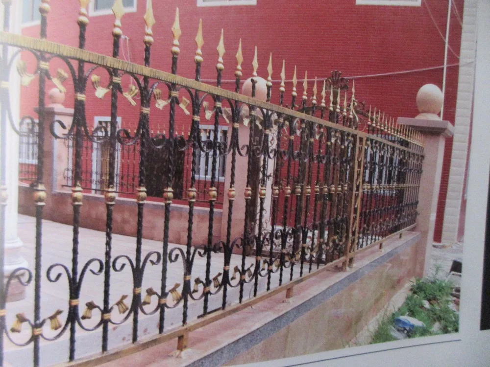 How Much Iron Fencing Material I Need Average Wrought Iron Fence Cost