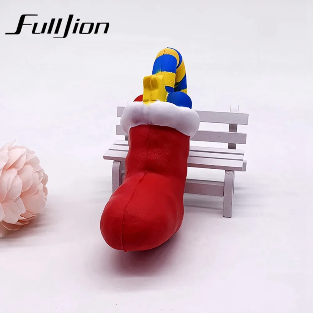 Fulljion Squishy Рождество новинка кляп игрушечные лошадки сюрприз Новинка для розыгрышей Squish Squishi Kawaii весело интересный милые подарки