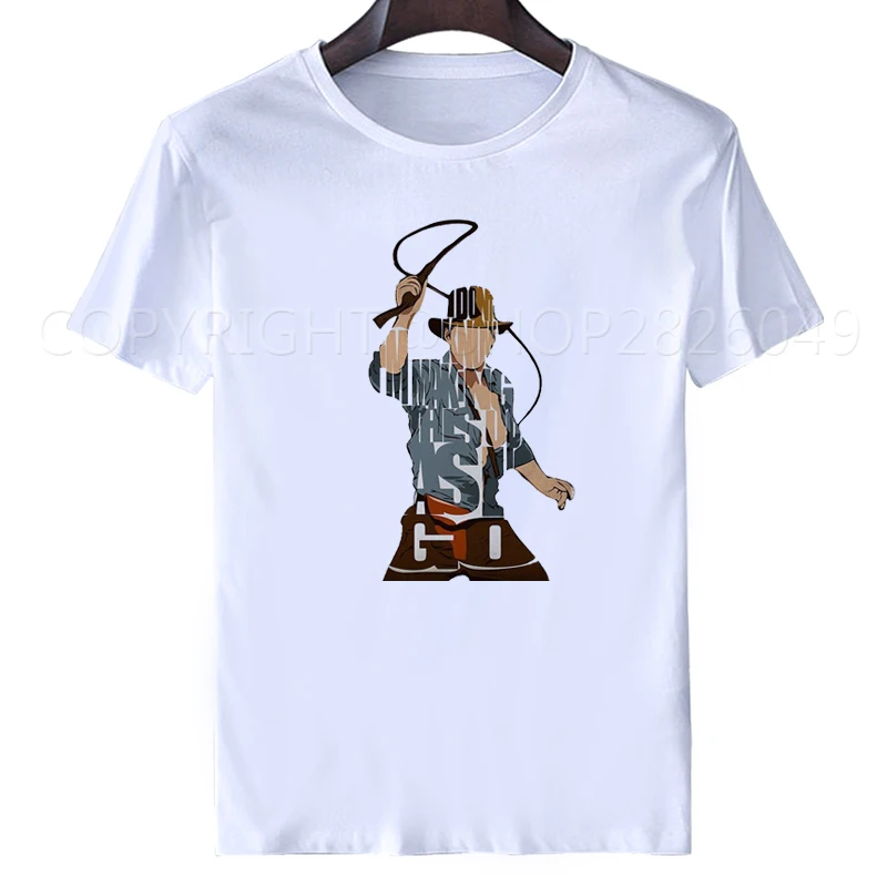 

2018 t shirt Indiana Jones And The Kingdom Of The Crystal T Shirt For Men XXXL