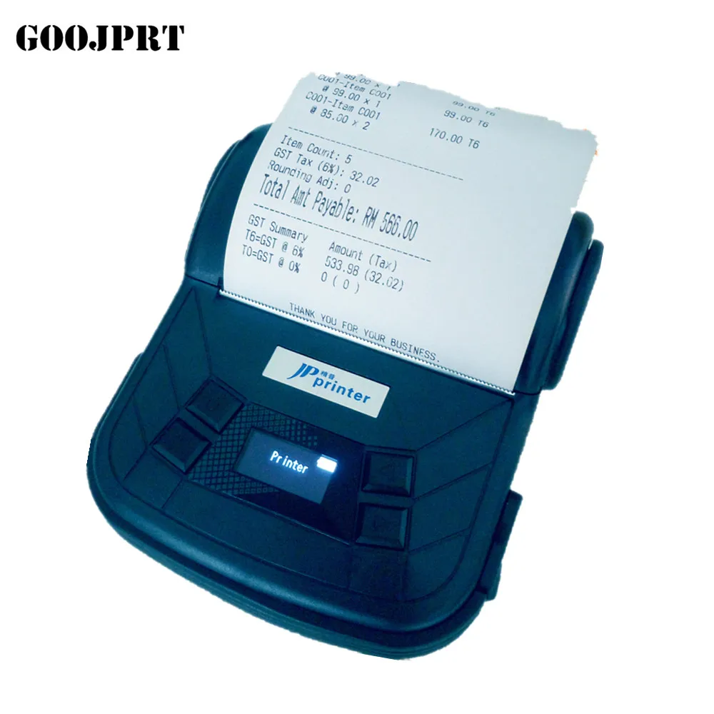 

Free shipping 80mm mobile printer Bluetooth printer label printer support Android and IOS