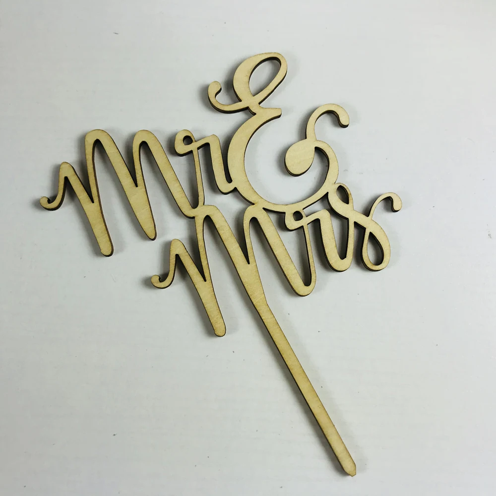 Bride and Groom Wedding cake topper, For Mr and Mrs Anniversary and Valentine's Day Cake Topper Decor Supplies (3)
