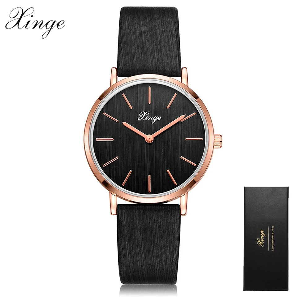 

Xinge Luxury Brand Fashion Women Watches Military Sports Womens Quartz Waterproof Clock Female Leather Strap Casual Wrist Watch