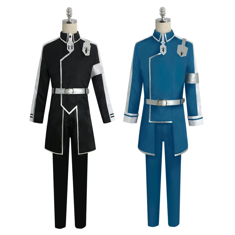 Sword Art Online Alicization Kirigaya Kazuto Kirito Eugeo Uniform Coat Pants Anime Character Cosplay Costumes Fancy party dress Sword Art Online Alicization Kirigaya Kazuto Kirito Eugeo Uniform Coat Pants Anime Character Cosplay Costumes Fancy party dress