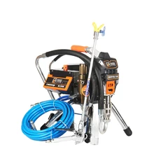 Профессиональный электрический шлифовальный инструмент, безвоздушная высокого давления для краски опрыскиватель Краски сушильная машина с 2000 Вт Мотор 220v 50/60 HZ 10-60 см 3.0L