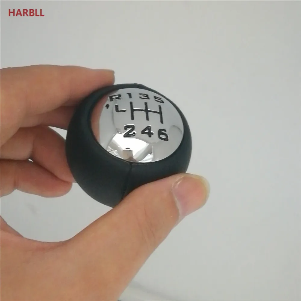 6 Speed Gear Shift Knob For PEUGEOT 307 308 3008 407 5008 807 PARTNER