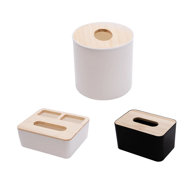 

New Multifunction Tissue Box Large Capacity Napkin Holder Wipes Container Fashion Tissue Box Covers For Bathroom Home Decoration