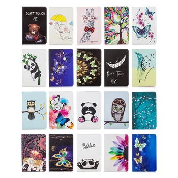 

BF cartoon print case for Samsung galaxy tab S5e 10.5 SM-T720 T725 tablet leather folio folding tablet cover+screen protector