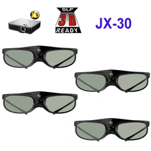 Перезаряжаемые 3D DLP очки с активным затвором 4 шт. поддержка 96 144