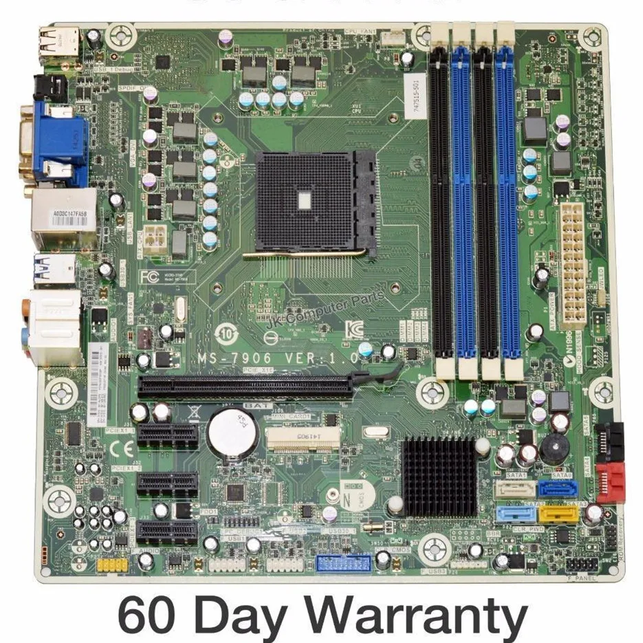 

747515-501 For HP Envy 700-406 Orchid AMD Desktop Motherboard FM2b Good Quality Almost New