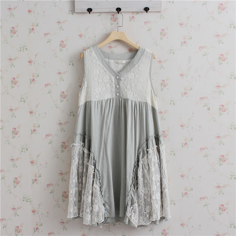 Винтажное этническое ретро хиппи бохо Vestidos Mujer панк Харадзюку халат Ete Lolita хлопок