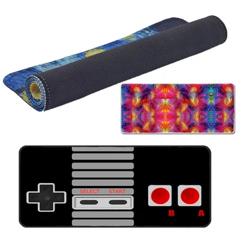 

Large Rubber Gaming Mousepad Non-slip Mat Pad For Overwach world of warcraft 40x90cm Large Desk Mat For Laser Mice For Starcraft