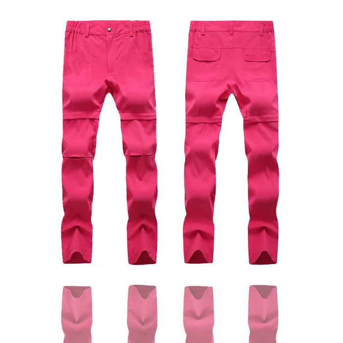NUONEKO Сменные брюки быстросохнущие женские Походные штаны Летние для трекинга, альпинизма, кемпинга короткие брюки PN24