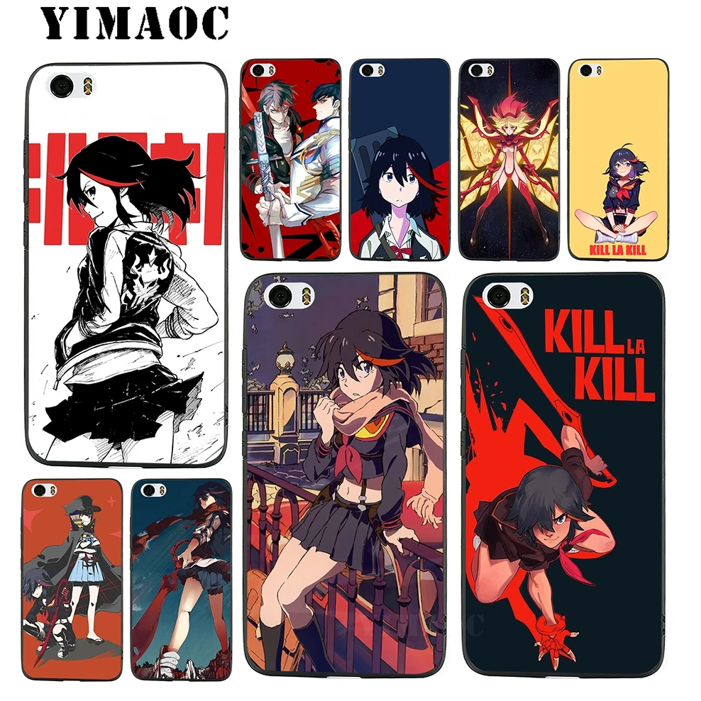 

YIMAOC Kill la Kill Anime Girl Soft Silicone Case for Xiaomi Redmi 6 Note 4X 4A 5A 5 Plus MiA1 A2 Pro Lite Mi 8 6 A1 A2