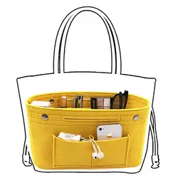 Obag войлочная ткань внутренняя сумка женская модная сумка с несколькими карманами хранилище косметичка Органайзер сумка багажные сумки