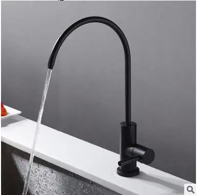 

Kitchen faucet sink sink above counter basin Single cold faucet Rotating water