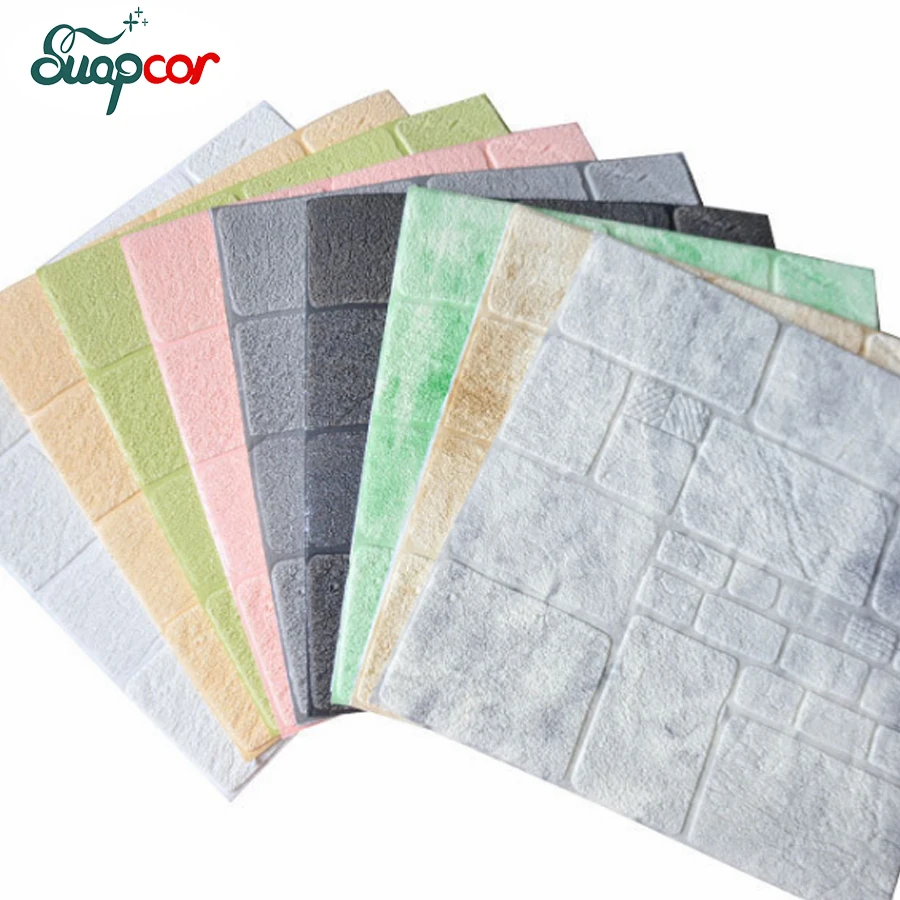 Foam 3D Wall Stickers Stone Pattern Self Adhesive Wallpaper Living Room Home Decor for Kids Bedroom TV Background Brick Sticker Foam 3D Wall Stickers Stone Pattern Self Adhesive Wallpaper Living Room Home Decor for Kids Bedroom TV Background Brick Sticker