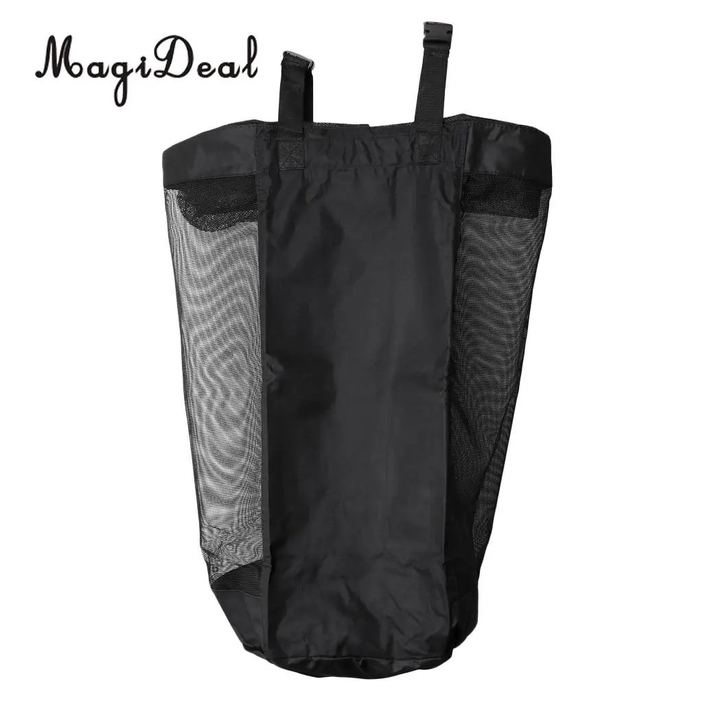 90L Large Capacity Inflatable SUP Paddle Board Storage Holder Carry Mesh Bag & Adjustable Shoulder, Chest Strap