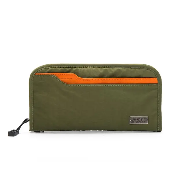 nylon passport wallet