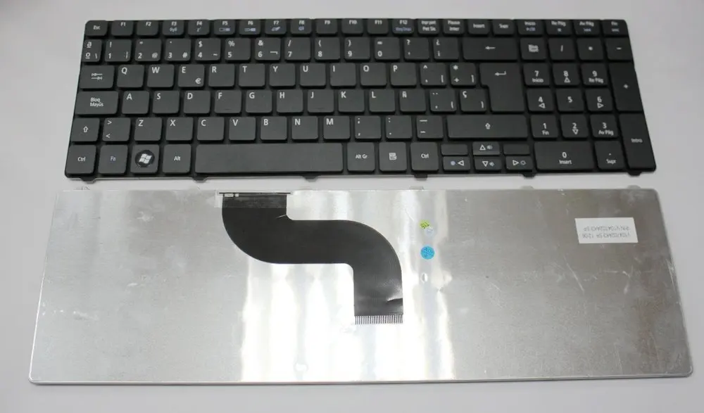 

Free shipping and brand new orginal laptop keyboards for Acer Aspire 5738 5738G 5536 5536G 5810 5810T Teclado Spanish