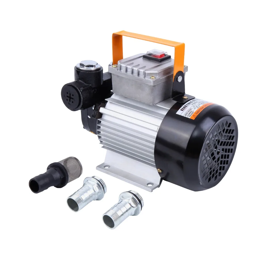 16GPM 550W Oil Diesel Fuel Transfer Pump Self Priming 110V AC 60L/min Pump 