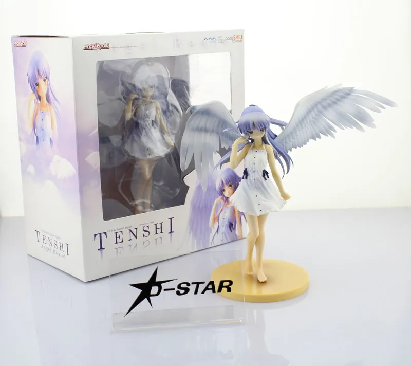 

EMS Shipping 6pcs Beautiful 9" AngelBeats Angel Beats Tenshi 1/8 Scale Painted Boxed PVC Action Figure Collection Model Toy Gift