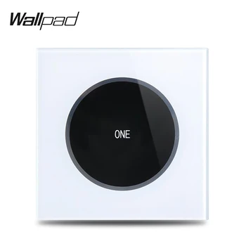 

Wallpad X6 1 Gang 1 Way 2 Way Touch Sensor Switch Round Button Customization Icon Image 3 Colors