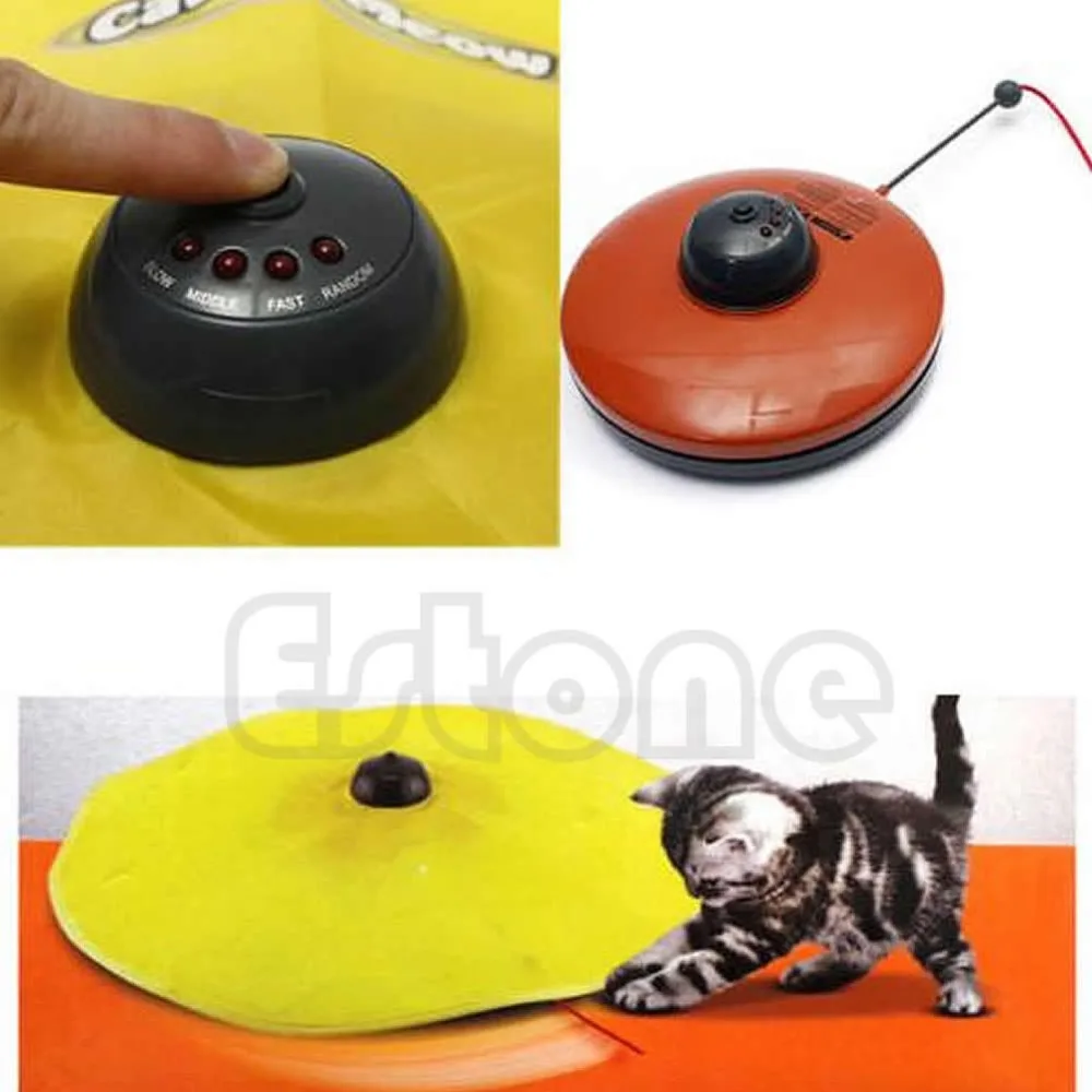 Undercover Fabric Moving Mouse Interactive Play Meow Cat Toy For Cat