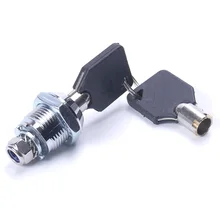 1 шт. ящик Безопасности Cam цилиндрическая дверь для почтового ящика, шкафа защелка коробки для инструментов для ремонта мебели оборудование с 2 клавишами