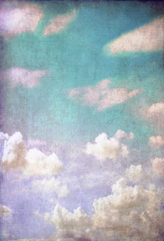 

HUAYI Blue Sky And White Cloud Scenery Art fabric Photography Backdrop Vintage Drops Newborns Portrait Photo Backgrounds XT-4174