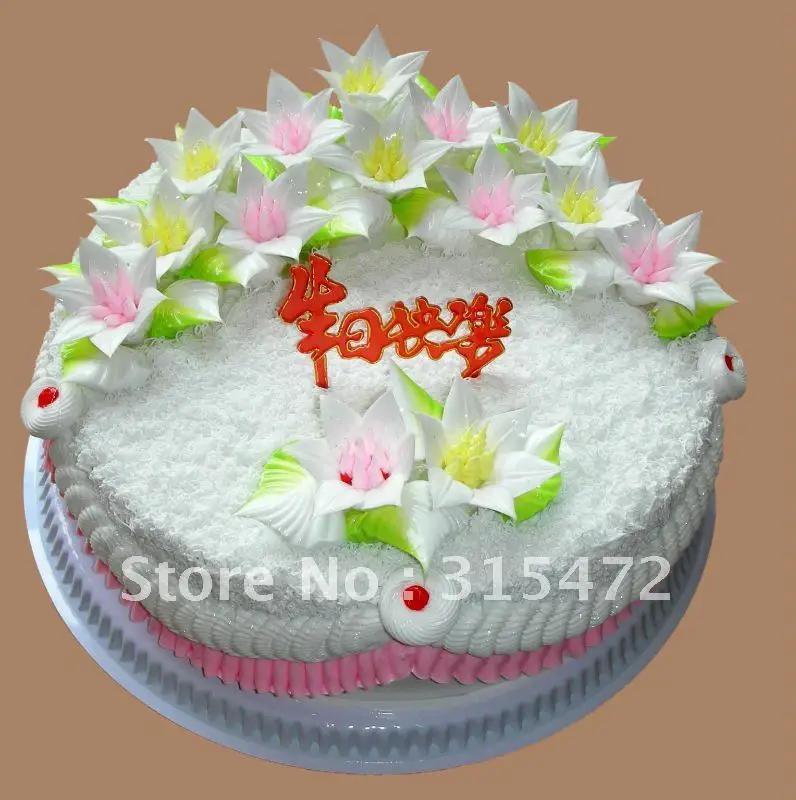 Plastic cake  model  Simulation cake  model  Wedding  birthday 