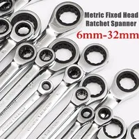 8-18mm Ratchet Combination Metric Wrench Set Hand Tools for Nut Tool Torque and Gear Ring Wrench Set and A Set of Wrench