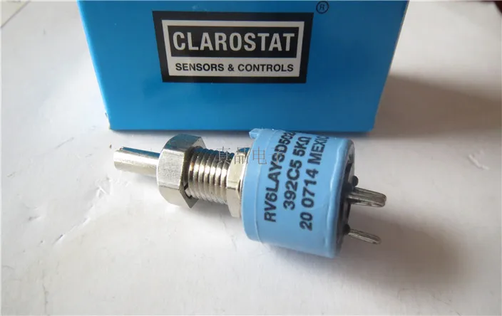 

[VK] CLAROSTAT RV6LAYSD502A 5K imported potentiometer handle length 23MM 23*3mm hole 6.3MM switch