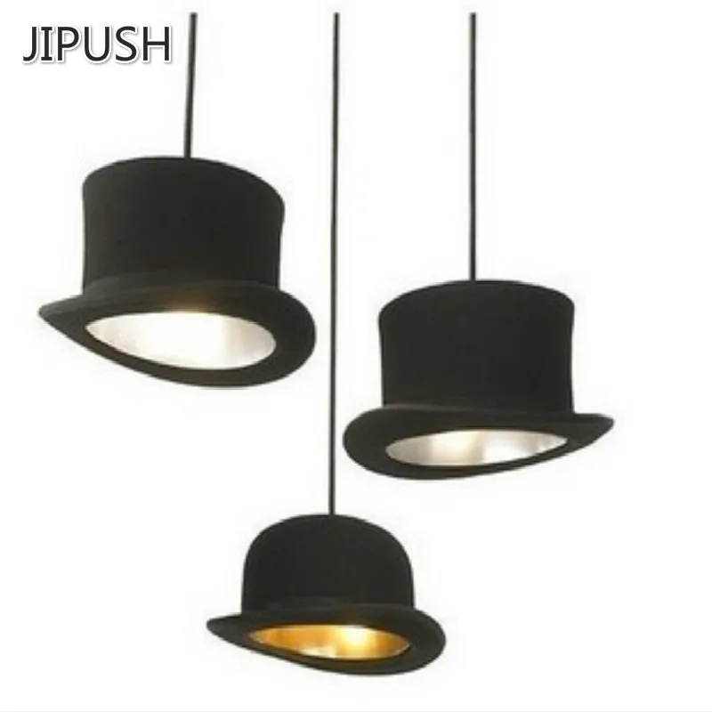 

Creative chandeliers Jeeves and Wooster high-crown hatlight hat chandeliers