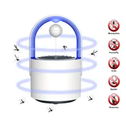 Лидер продаж 2019; продукты Электрический летать мухобойка убийца насекомых-комаров вредителей Управление Светодиодный лампа ловушка лампа