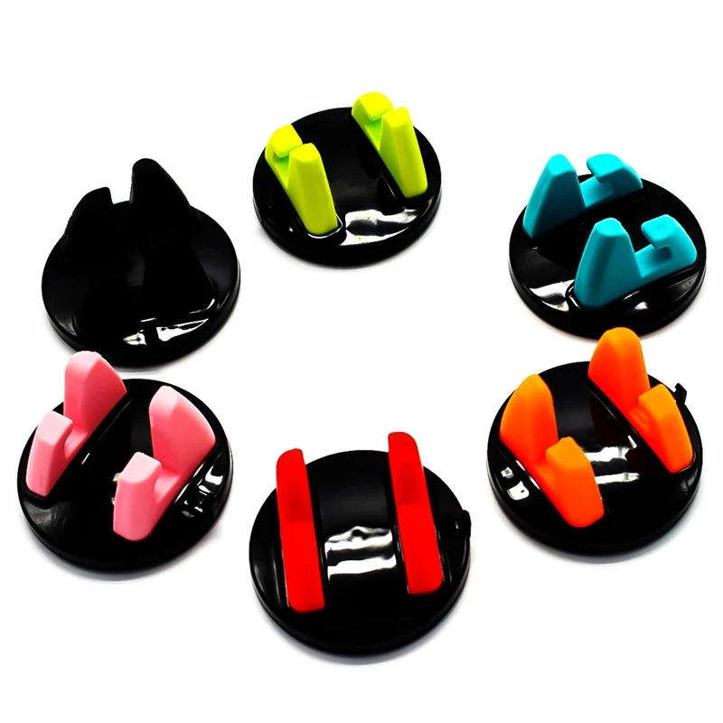 

Universal Car Holder Rotatable Soft Silicone Anti Slip Mat Mobile Phone Mount Stands Bracket Support for iPhone 5 6 6s 7 GPS