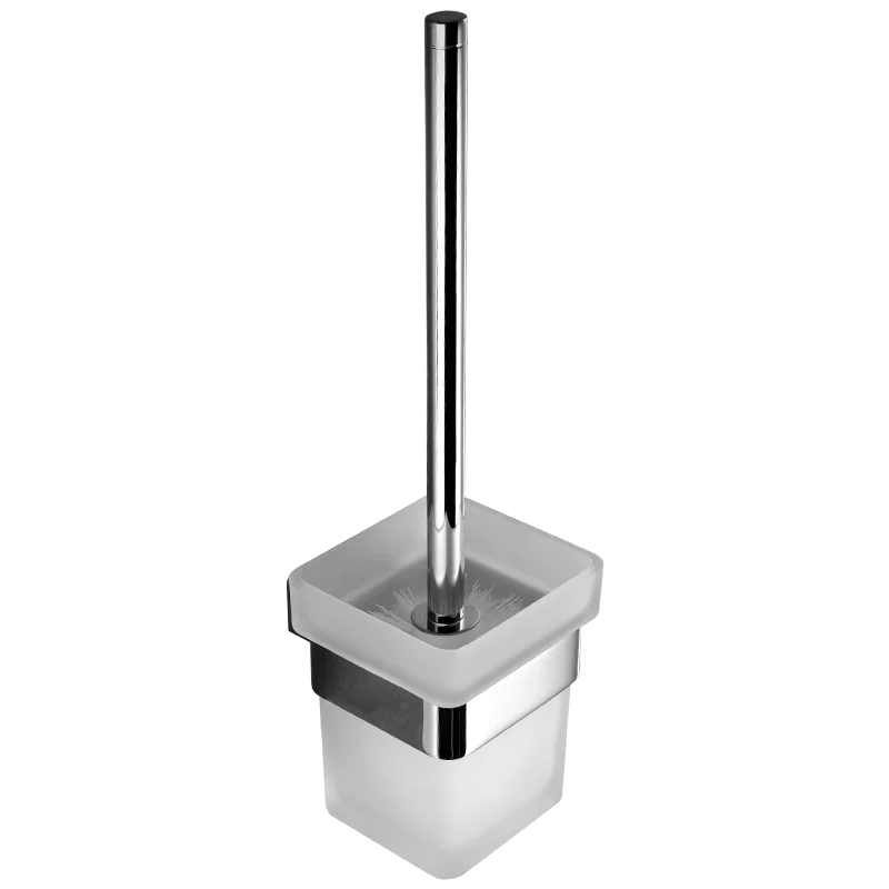 

Creative bathroom toilet brush shelf set toilet bathroom wall hanging stainless steel toilet brush DN96