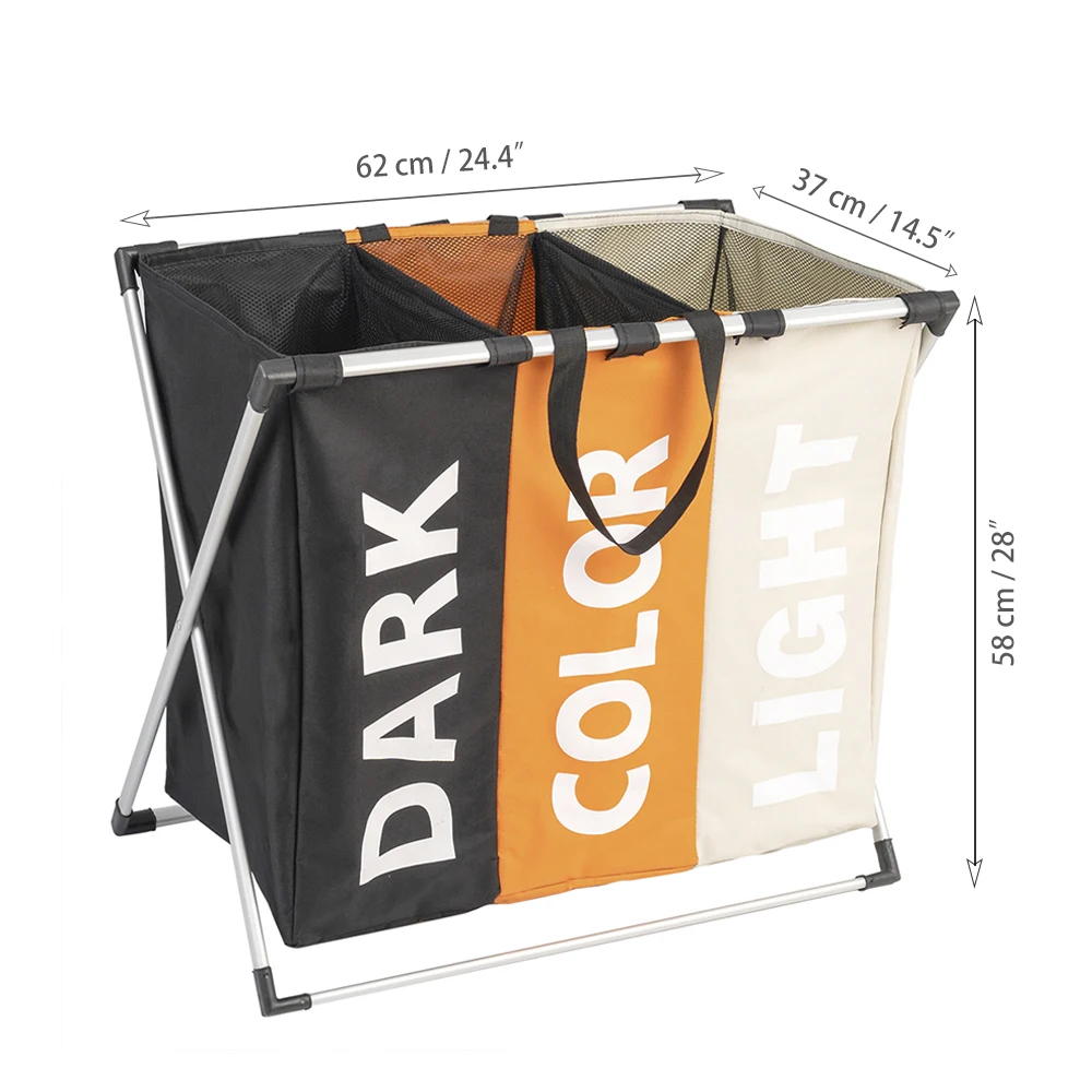 شوشي hotsell جاهزة للماء سلة الغسيل folable القذرة تخزين ملابس حقيبة X إطار المحمولة الغسيل المنظم دلو