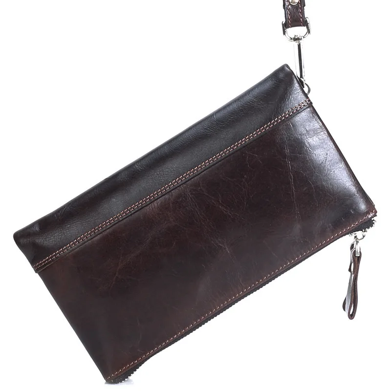 

Quality Leather Male Long Clutch Wallets Man Hand Take Bag Cowhide Purse Big Capacity Card Holder Men Notecase PR069047