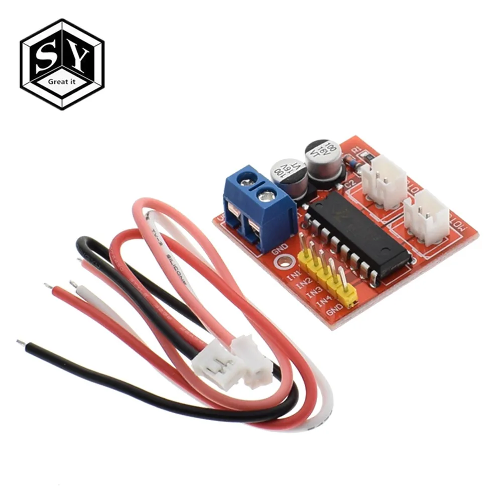 

1PCS 2.5A Dual bridge brushed DC motor Drive Controller Board Module for Arduino smart car robot Low power consumption MX1919
