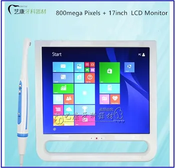 

Dental Equipment HD 800mage Pixels Intra Oral Camera Endoscope +17inch Monitor